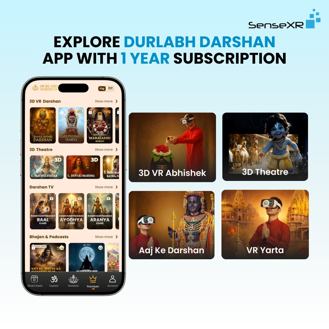 SenseXR & Durlabh Darshan Combo