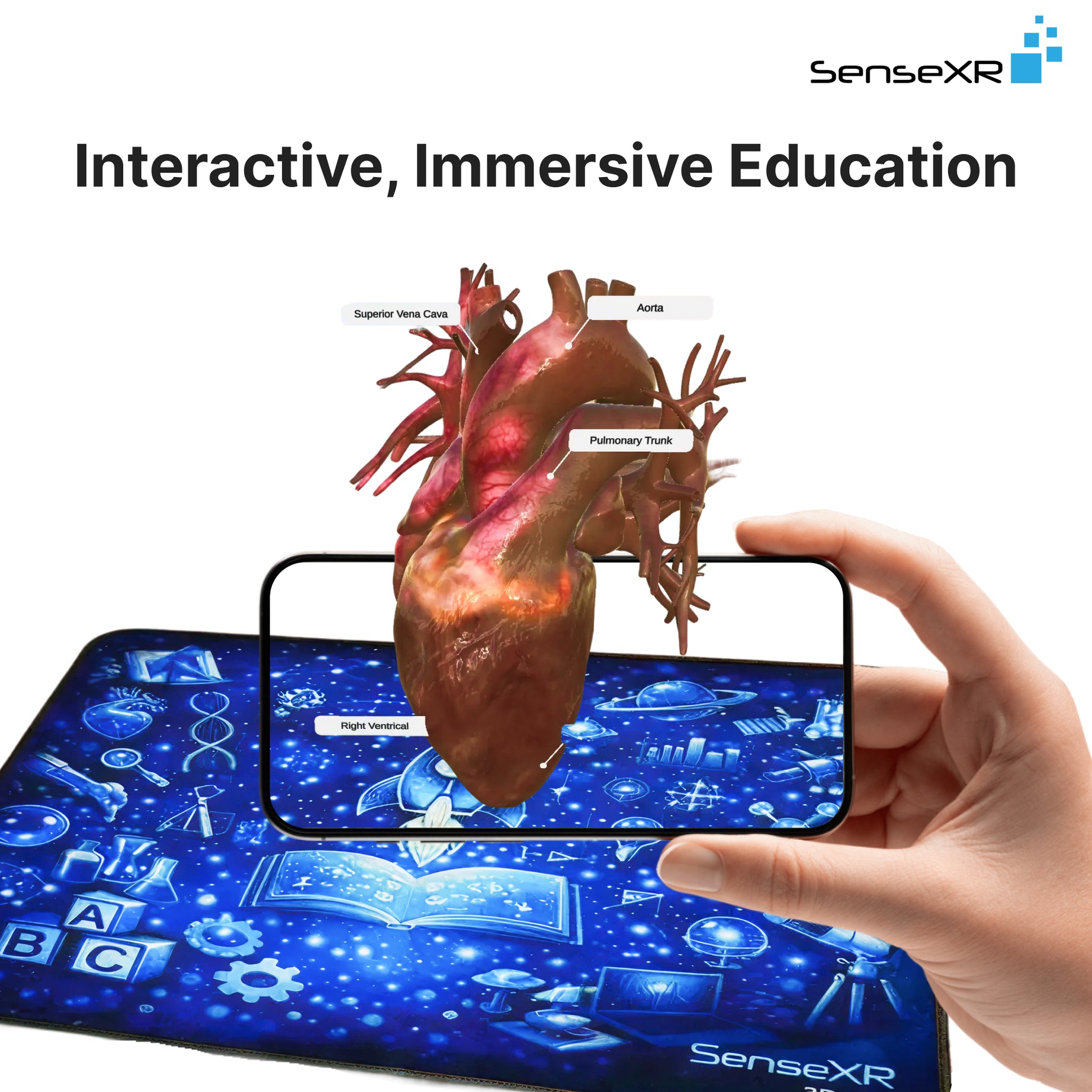 Sense Program Texture Pads SenseXR 3D Learning Pad – TechXR Innovations Private Limited